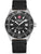 Swiss Military Hanowa Herrenuhr mit schwarzem Zifferblatt, schwarzem Armband und Datum
