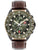 Herren-Chronograph Swiss Military Hanowa mit Lederarmband und schwarzem Zifferblatt