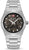 Montre pour homme avec bracelet en acier inoxydable, cadran noir, aspect carbone et date (28)
