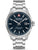 Herrenarmbanduhr Swiss Military Hanowa, blaues Zifferblatt, Edelstahlarmband, Datumsfenster