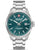 Swiss Military Hanowa Pioneer Herrenarmbanduhr, tealfarbenes Zifferblatt, Edelstahlarmband