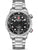 Herrenarmbanduhr Swiss Military Hanowa mit schwarzem Zifferblatt und Edelstahlarmband
