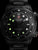 Herrenarmbanduhr Swiss Military Hanowa mit dunklem Zifferblatt und Leuchtmarkierungen