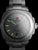Herrenuhr Swiss Military Hanowa mit schwarzem Zifferblatt und grünen Leuchtmarkierungen