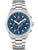Swiss Military Hanowa Herrenuhr: blaues Chronographenzifferblatt, Edelstahlarmband