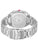 Herren-Uhr: Edelstahl-Rückseite mit Gravur, Edelstahlgliederarmband