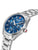 Herrenarmbanduhr Swiss Military Hanowa mit blauem Chronographen-Zifferblatt und Edelstahlarmband