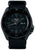 Montre Seiko 5 Sports pour homme avec bracelet textile noir et cadran noir
