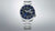 Montre Seiko pour homme avec cadran bleu, affichage jour/date et bracelet en acier