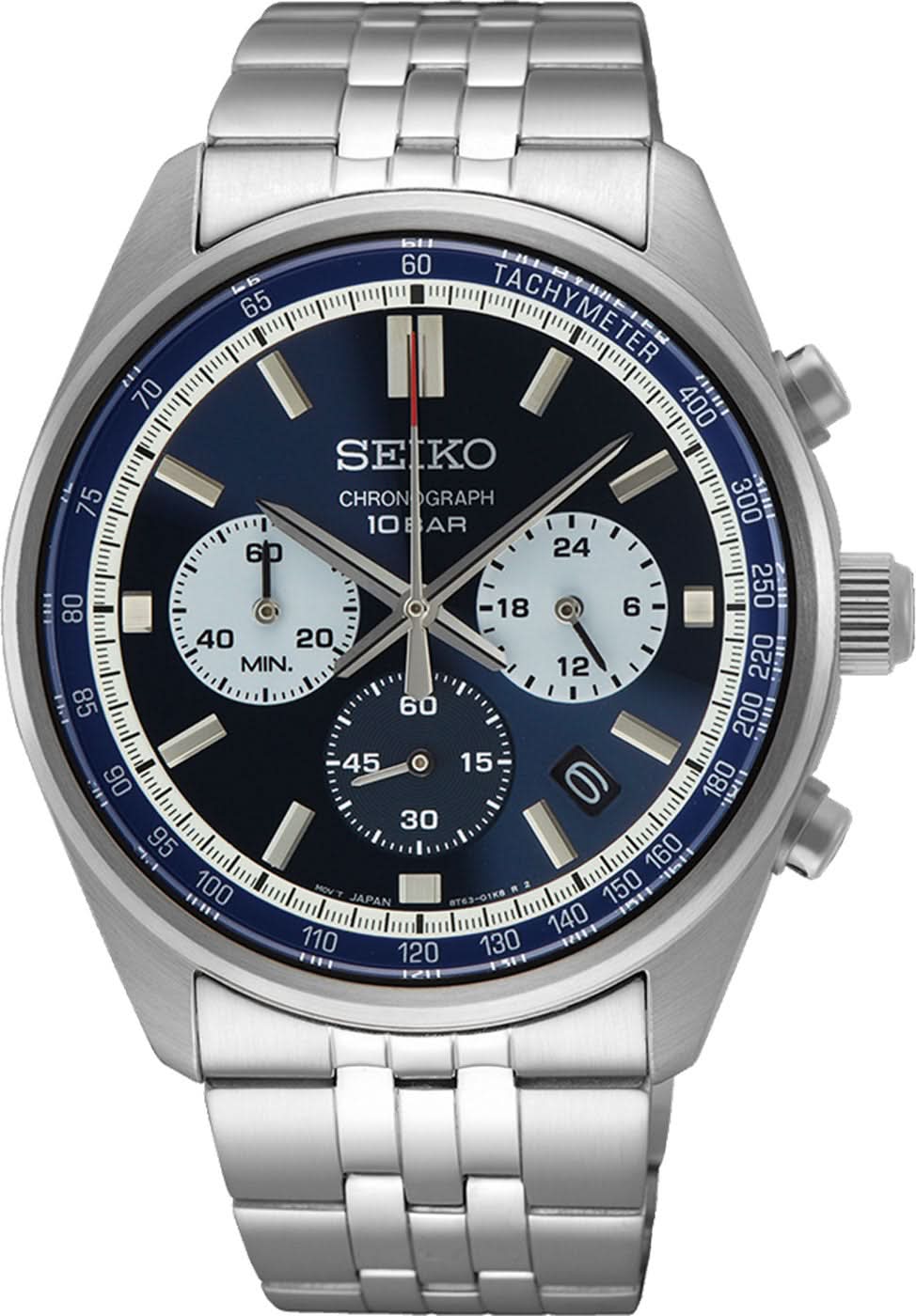 Montre Seiko Conceptual SSB427P1 pour homme • Méca-Quartz • 10 bar