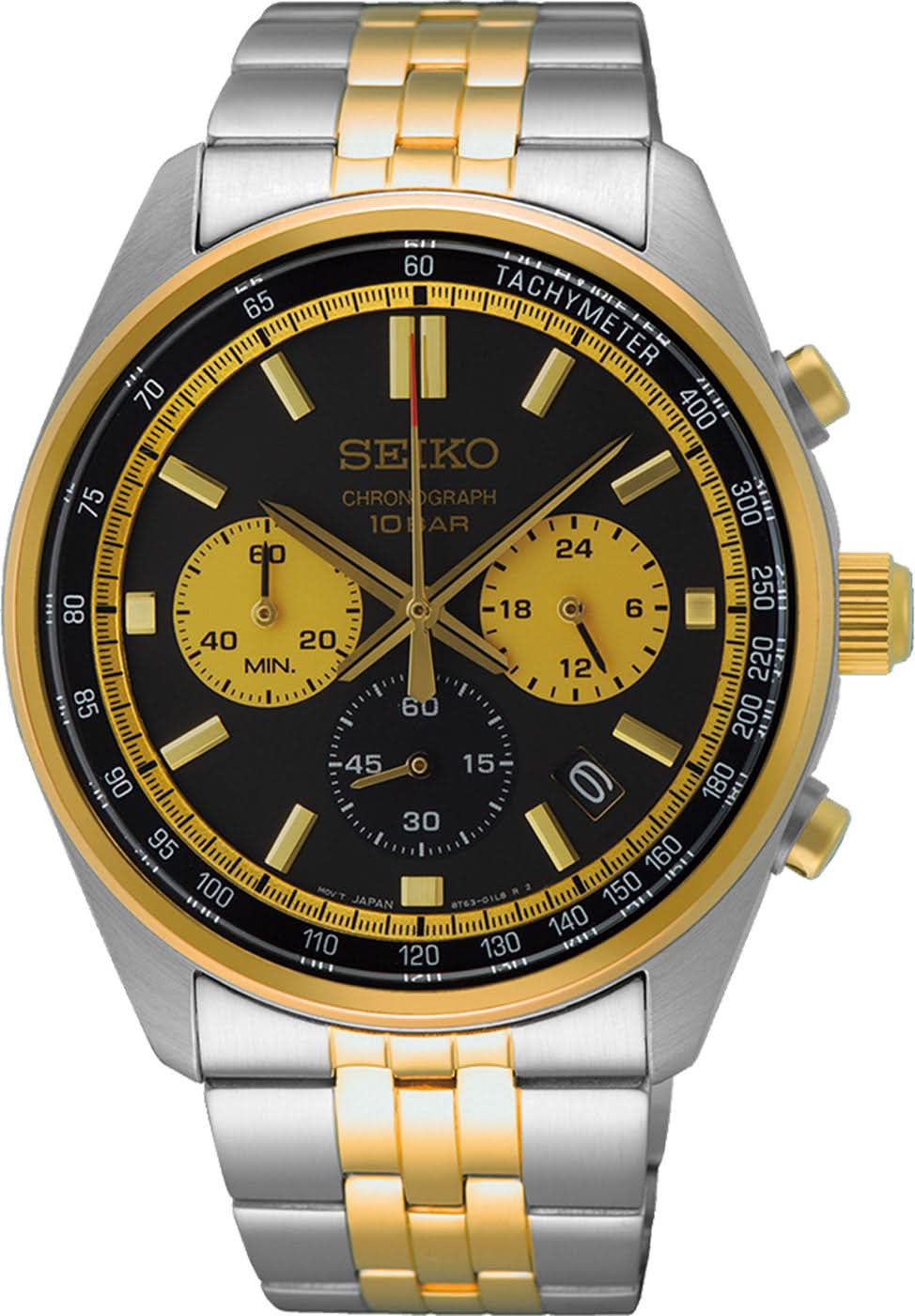 Montre Seiko Conceptual SSB430P1 pour homme • Chronographe • Bicolore