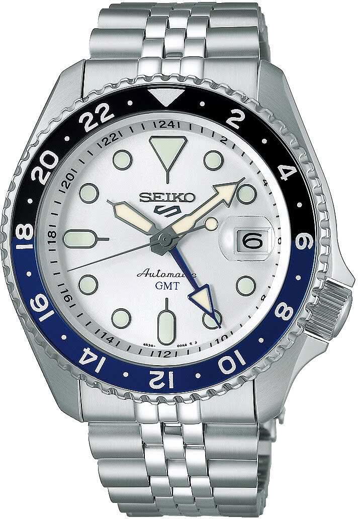 Montre Seiko 5 Sports SSK033K1 pour homme • Automatique GMT • 10 bars