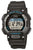 Montre noire pour femme avec cadran numérique Tough Solar, bracelet en plastique, boutons poussoirs