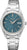 Montre Seiko pour femme avec cadran bleu, bracelet rond en acier inoxydable argenté et aiguilles rondes