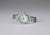 Montre pour femme argentée avec bracelet en métal et boîtier rond, cadran blanc, Seiko
