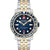 Swiss Military Hanowa Aqua Herrenuhr mit zweifarbigem Edelstahlband und blauem Zifferblatt