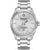 Herrenuhr Swiss Military Hanowa mit silbernem Zifferblatt und Edelstahlarmband, Datumsanzeige