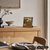 Zegar ścienny AMS T1240 złoto-brązowy • Zegar słowny z wyświetlaczem LED • Zasilanie sieciowe 220V