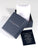 Tommy Hilfiger Uhrenbox und Anleitungspapier im dunkelblauen Design