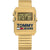 Herren-Armbanduhr Tommy Hilfiger mit digitalem Display, goldfarbenem Metallband und Gehäuse