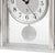Horloge de table AMS Biel F5190 argent • Mouvement radio-piloté avec pendule • Verre minéral
