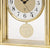 Horloge de table AMS Biel F5191 couleur laiton • Radio-pilotée • Chiffres arabes