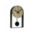 Horloge de table à pendule radiopilotée AMS F5189 Sonoma • Mouvement à pendule radiopiloté • Boîtier en métal laqué