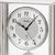 Horloge de table à pendule à quartz AMS F5190Q Argent • Mouvement à pendule à quartz • Boîtier en métal avec verre minéral