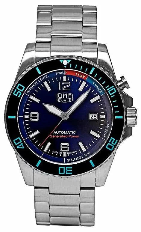 Montre pour homme UMF Ruhla 1072M-3 • Fabriquée en Allemagne • Verre saphir
