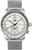 Zeppelin Herrenuhr mit silbernem Metallband und weißem Zifferblatt, Chronograf-Subdial.