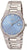 Herrenarmbanduhr Boccia mit silberfarbenem Edelstahlband, blauem Zifferblatt und Datumsanzeige