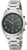 Herrenarmbanduhr aus Edelstahl mit blauem Zifferblatt, Leuchtindizes und Datumsanzeige