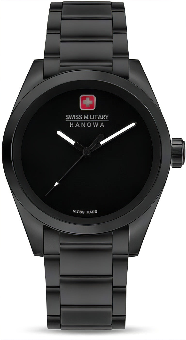 Swiss Military Hanowa SMWGG0003530 Montre Homme • Musou Black • Swiss Made