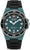 Swiss Military Hanowa Ocean Pioneer Herrenuhr mit schwarzem Kautschukband, türkisfarbenem Zifferblatt