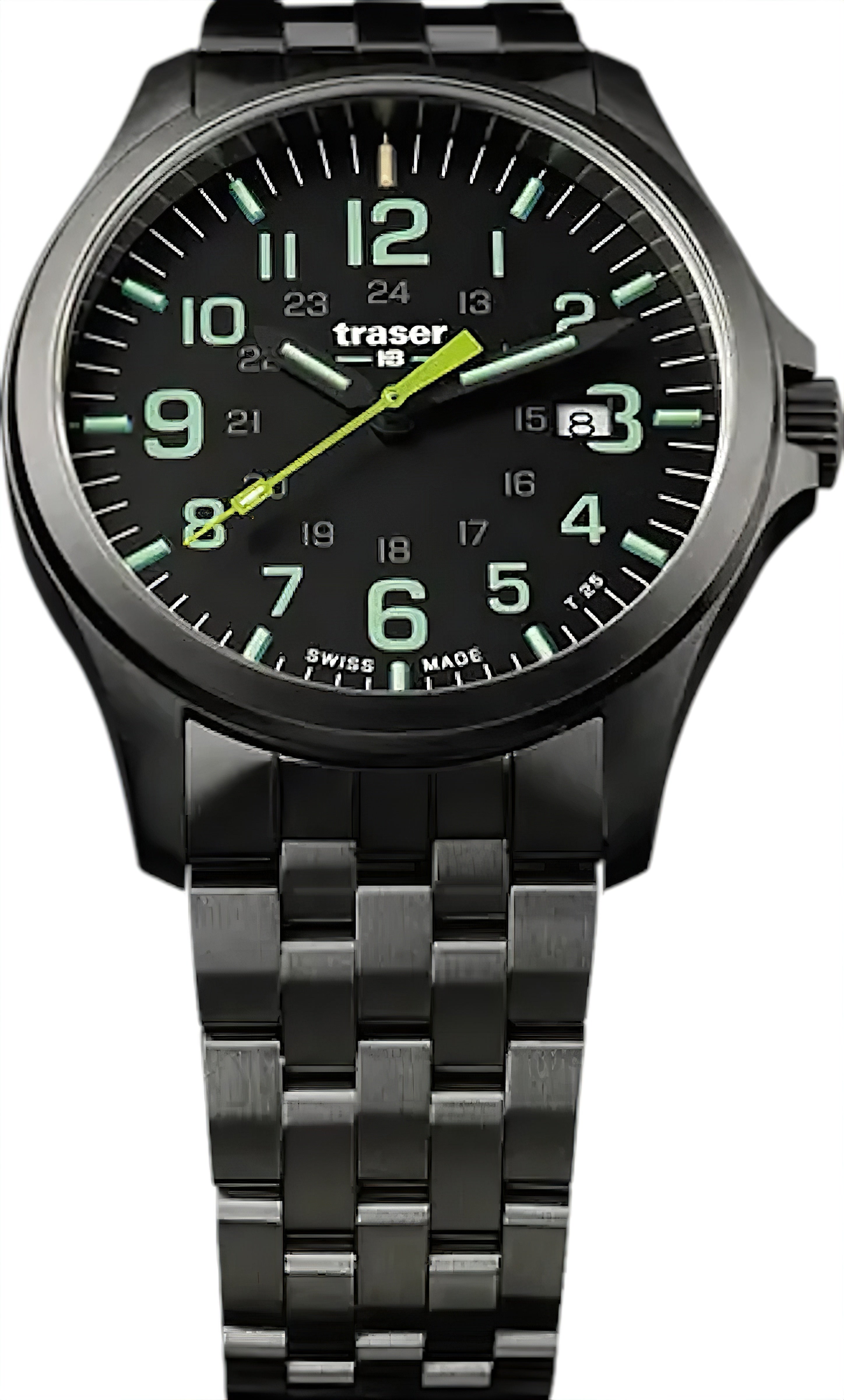 Montre homme Traser P67 1107869 • Trigalight H3 • Verre saphir