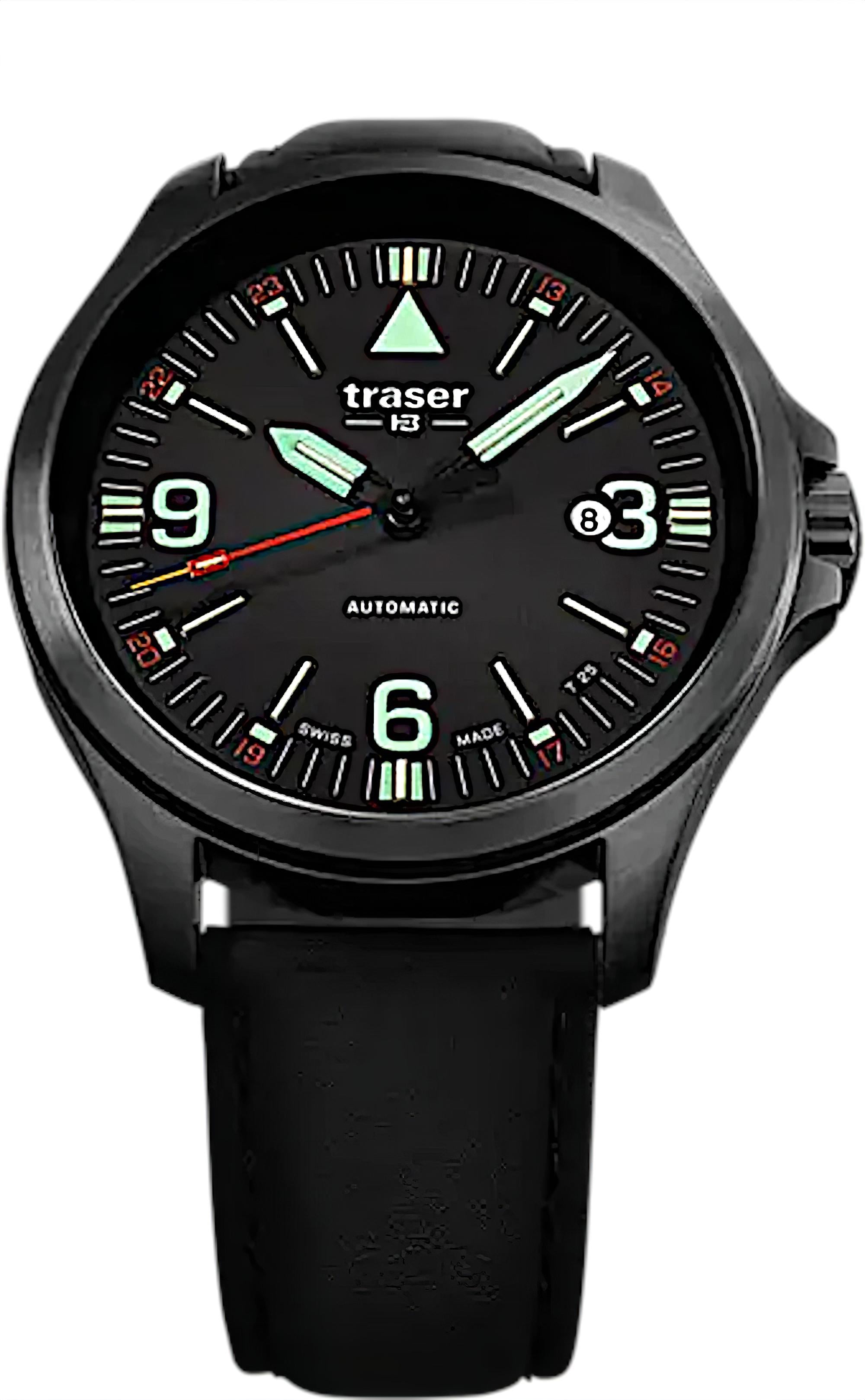 Montre automatique Traser P67 Officer Pro 108075 pour homme • Trigalight H3 • Swiss Made