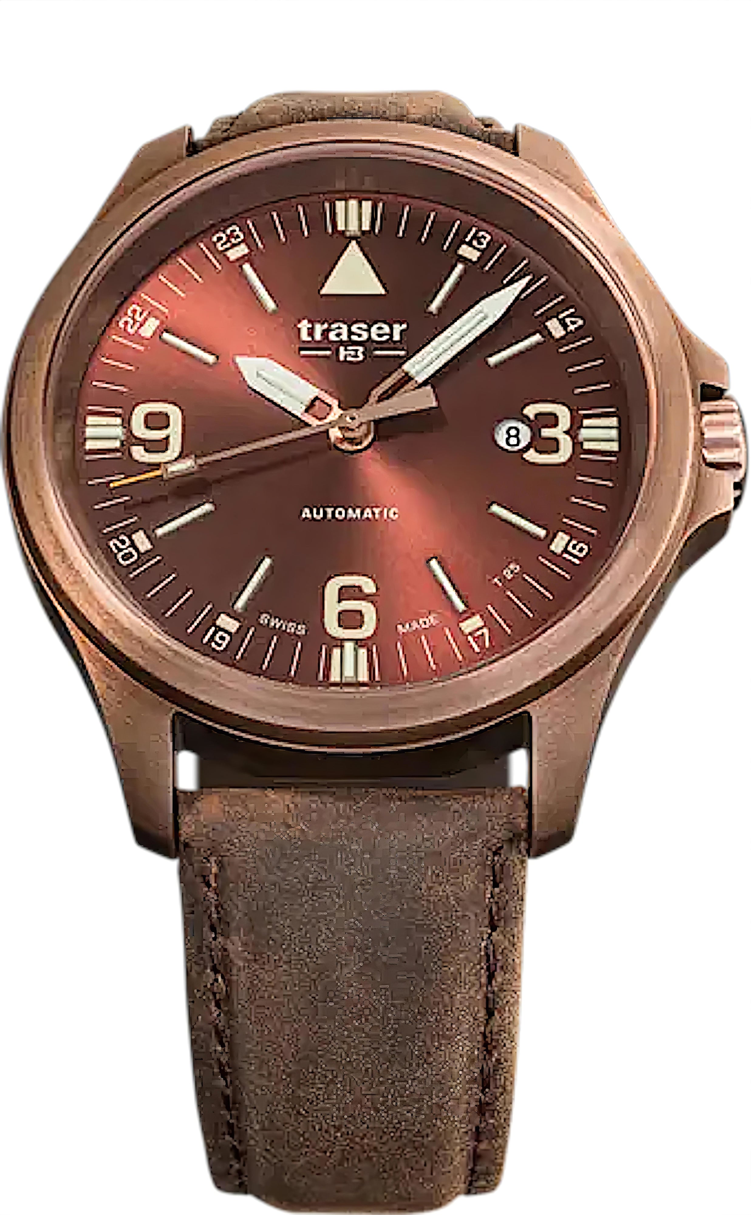 Montre automatique Traser P67 Officer Pro 108073 pour homme • Trigalight • Swiss Made