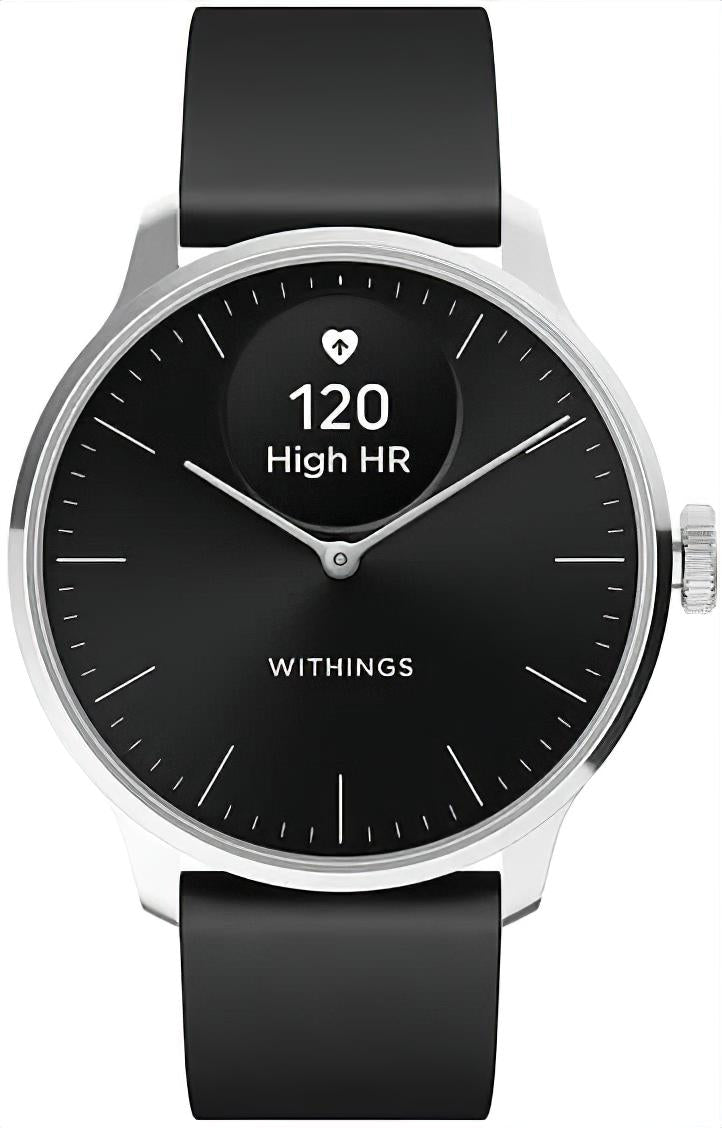 Withings ScanWatch HWA09 Montre Unisexe • ECG Cliniquement Validé • Verre Saphir