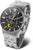 Vostok Europe Herrenarmbanduhr, Metallband, dunkles Zifferblatt mit Chronograph-Subziffern