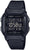 Montre numérique Casio W-800H avec pile de 10 ans, bracelet noir, écran LCD