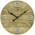 Horloge murale AMS 40 cm Ø Bois • Mouvement à quartz silencieux • Design intemporel