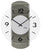 Horloge murale AMS • Bois & Aluminium • Design moderne • Mouvement à quartz précis
