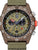 Luminox Bear Grylls Herren-Armbanduhr mit grünem Stoffarmband und schwarzem Zifferblatt