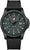 Luminox Herrenuhr mit schwarzem Gehäuse, grünem Zifferblatt und schwarzem Textilarmband
