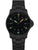 Herrenarmbanduhr Luminox mit schwarzem Zifferblatt, Leuchtindizes und schwarzem Band