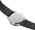 Fond de boîtier de montre de plongée en acier inoxydable avec gravure et bracelet en silicone noir