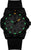 Montre de plongée Luminox avec bracelet en silicone noir et cadran noir, index luminescents