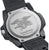 Fond de montre pour homme avec logo et gravure Luminox, boîtier et bracelet noirs.