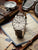 Herren-Chronograph von Zeppelin mit braunem Lederarmband und analogem Chronograph-Zifferblatt