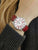 Zeppelin Herren-Armbanduhr am Handgelenk, rotes Lederarmband und römisches Ziffernblatt